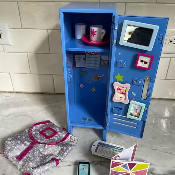 American Girl Dolls and Locker with Accessories - Picture 13 of 14